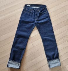 濃紺・極美 【USA製・levi's 505 big E・デニム・ジーンズw31 - メルカリ