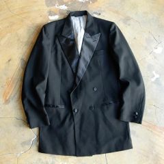 ダブルブレスト タキシード ブラック テーラードジャケット RENOMA 極
