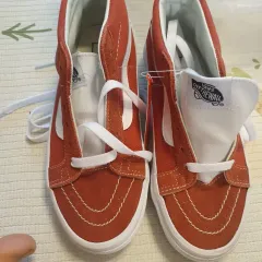 VANS ヴァンズ ロークルー レッド 220 緑 220