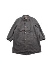23SS OUTILヴィンテージベッドリネン モッズコートsize2 - メルカリ