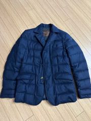 エトロ ETRO 花柄ペイズリー ダウンジャケット 専用ハンガー付 xs(44