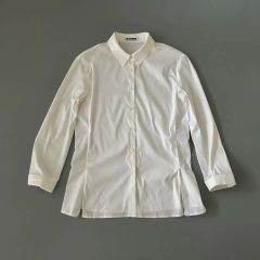 JIL SANDER／ジルサンダー／23FW／ハイネックオーバーサイズブラウス