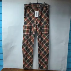 Acne Studios チェック コンバット スラックス カーゴパンツのサムネイル