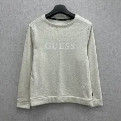 100 GUESS レディース 裏起毛 ルーズフィット スウェット