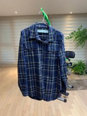 Subculture OMBRECHECKSHIRTBLUEサイズ2キムタク。 | Mercari