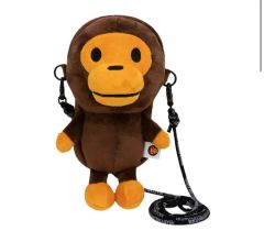 人気A Bathing Ape BABY MILO ぬいぐるみリュック ピン - メルカリ