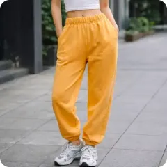 オーバーサイズ ジョガー スタイル トレーナー パンツ