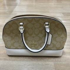 COACHバッグ2WAYハンドバッグ ♡パテントレザーミニシエラサッチェル 