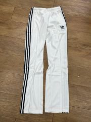 アディダス adidas ジャージ パンツ 白 金 ゴールド ライン 90s 珍 