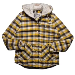 95 ラプーマ CHECK フードジャケットのサムネイル