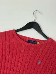 Polo ポロ ラルフローレン コーラル ケーブルニット