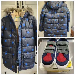 男の子 ダウン 11-12歳 150 必要なら スニーカー 245 出品