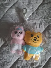 おぱんちゅうさぎ & ファッションベア キーホルダーセット 新品