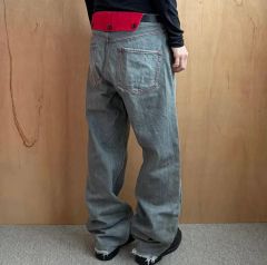 美品☆ISSEY MIYAKE MEN☆シワ加工 デニム パンツ☆3 - メルカリ