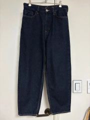 人気《マーカ》COCOON FIT JEANS(2)濃紺 日本製 ワイド デニム - メルカリ