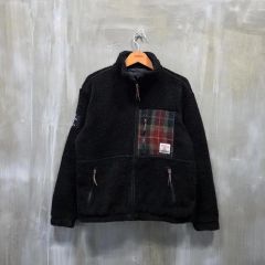 human made CHECK BOA FLEECE JACKET - メルカリ