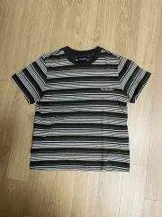 マーク・ゴンザレス レディース ストライプ半袖Tシャツのサムネイル