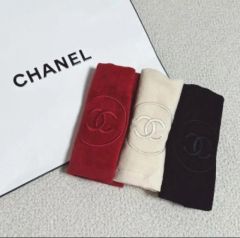 CHANEL ハンドタオルノベルティ 3枚セット 非売品　香水　美容液ショッパ CHANEL ハンドタオルノベルティ 3枚セット 非売品 香水 美容液ショッパ