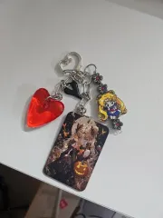 セーラームーン キーホルダー アクリル ハート 装飾