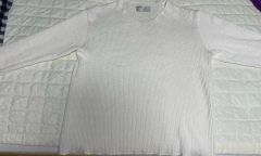 70s 80s 東ドイツ軍 NVA アンダーシャツ サイズ4 白 デッドストック 