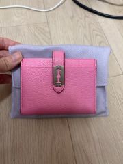 ノベルティ HERMES ピンク長財布 H金具 - メルカリ