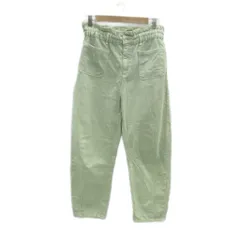ザラ ZARA デニムパンツ ジーパン バレルレッグ アンクル丈 8 ミントグリーン /HO15 ■ECD001