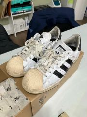adidas adidas pro shell 2007製造 激レアヴィンテージ - メルカリ