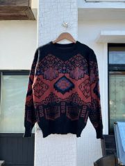 Johnbull ウールアルパカ混 クルーネックニット M - メルカリ
