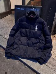 き*ー様 Polo Ralph Lauren ブラック ダウンジャケット - メルカリ