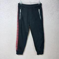 NEIL BARRETT ニールバレット シワ加工ストライプ ジョガーパンツ44