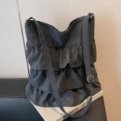 atil studio デニムデューイミニリボンドットショルダー&クロスバッグ 