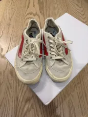 VANS ヴァンズ スケート ロー スウェード レッド 235