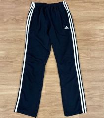 adidas トラックパンツ XOサイズ ブラック 3ストライプ ジャージ下