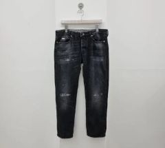 廃盤】ラルフローレン リメイク加工 クラッシュデニム 黒 29 美品 