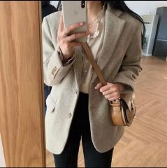 UNIQLO+J/ラストコレクション/ウールジャケット/XL/ダークグレー/美品 
