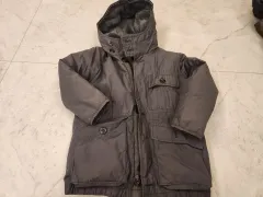GAP フーディー ダウン アウター チャコール カラー 6-7tのサムネイル