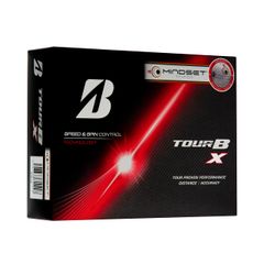 BRIDGESTONE TOUR BX Golf Balls, 2026 Model, 12-Pack, White, Mindset (B6WXJM)