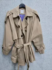 BCBG クロップドトレンチジャケット 66前後