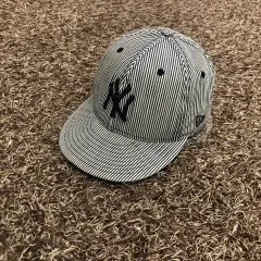 NEW ERA 59FIFTY ストライプ ニューヨーク・ヤンキース キャップ