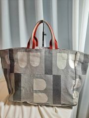 週末限定価格】【即購入OK】 BALLY キャンバス トートバッグ 青 - メルカリ