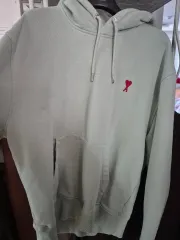 アミ スモール ハート ロゴ WHO Tシャツ ミントのサムネイル