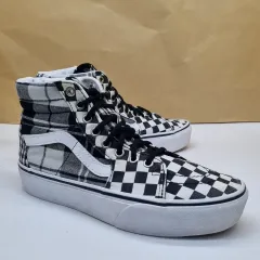 VANS SK8 チェッカーボード フラットフォーム ハイトップ 250