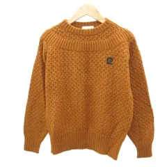 ピエールカルダン Pierre Cardin ニット セーター 9 オレンジブラウン 長袖 /SM48 ■ECE003