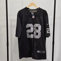 NFL ラスベガス・レイダース NIKE オンフィールド ゲーム ジャージ ジェイコブス 28番 XL