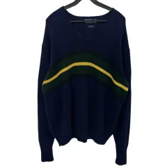 ポロラルフローレン vネック ウール ニット xl