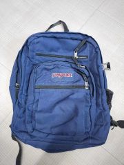 jansport 総柄 インディゴカラー リュック バックパック - メルカリ