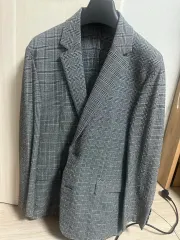 DKNY チェックパターン MY グレー 未使用 新品のサムネイル
