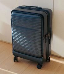 Leo　無印良品 ハードキャリーケース 104L ネイビー TSAロック Leo様専用 無印良品 ハードキャリーケース 104L ネイビー TSAロック