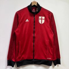 希少 90s adidas ACミラン トラックジャケット スポンサー付 刺繍