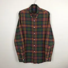 ポロ ラルフローレン チェック シャツ メンズM (100)